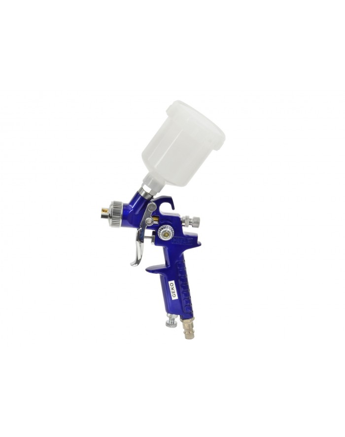 Пістолет для фарбування 125ml mini пластмасовий бачок GEKO GEKO - 1