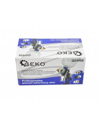 Пістолет для фарбування 125ml mini пластмасовий бачок GEKO GEKO - 7