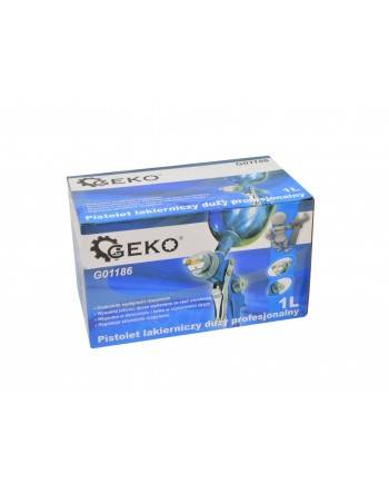 Пістолет для фарбування 1000ml 1.5 мм mini металевий бачок GEKO PROFI GEKO - 7