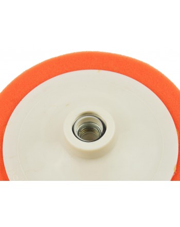 Круг полірувальний з губкою універсальний 150x45мм помаранчевий M14 GEKO GEKO - 4