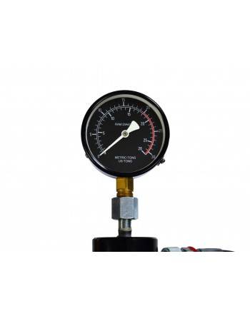 Прес гідравлічний 20T з манометром та ножним насосом GEKO GEKO - 10