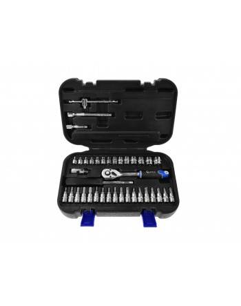 Набір головок торцевих і біт з тріскачкою 1/4" 38шт. GEKO GEKO - 7