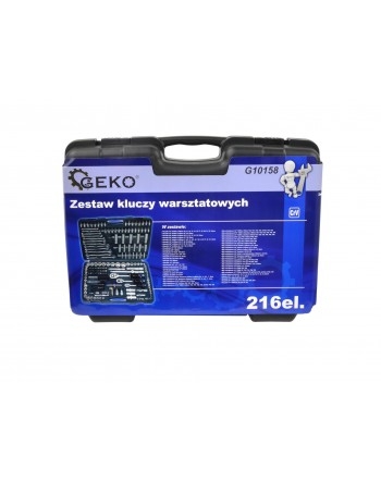 Набір ключів 216ел. GEKO GEKO - 4