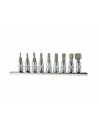 Набір біт torx 1/4" T10-60 9шт. GEKO GEKO - 1