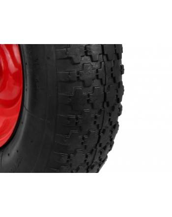 Колесо до тачки 4.00-6 2PR мале на червоному диску GEKO GEKO - 8