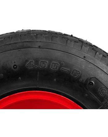 Колесо до тачки 4.00-6 2PR мале на червоному диску GEKO GEKO - 22