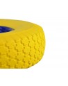 Колесо до тачки 4.80/4.00-8 PU жовте GEKO GEKO - 5