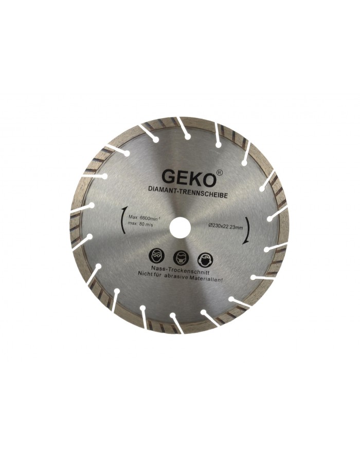 Диск алмазний 230мм сірий-laser GEKO GEKO - 1