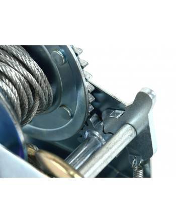 Лебідка тросова корбова 1000LB/450кг (трос 5 м) GEKO GEKO - 6